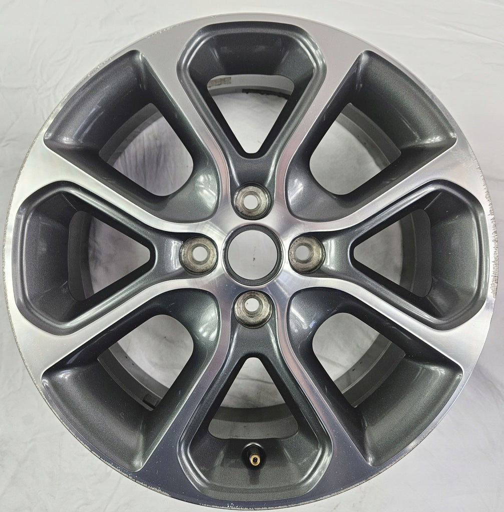 1x Alufelge 16 Zoll 6.5" 4x100 51ET 52910-G6450, 52910G6450 Kia Picanto Rio Iii FEL1157479163cc