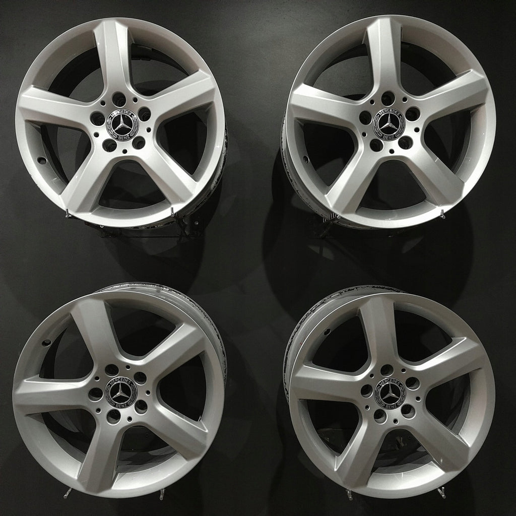 4x Alufelge 17 Zoll 7.5" 5x112 42ET Silber A1724013602 Mercedes-Benz Slk R172 FEL2198448431lr