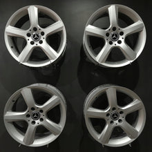Load image into Gallery viewer, 4x Alufelge 17 Zoll 7.5" 5x112 42ET Silber A1724013602 Mercedes-Benz Slk R172 FEL2198448431lr