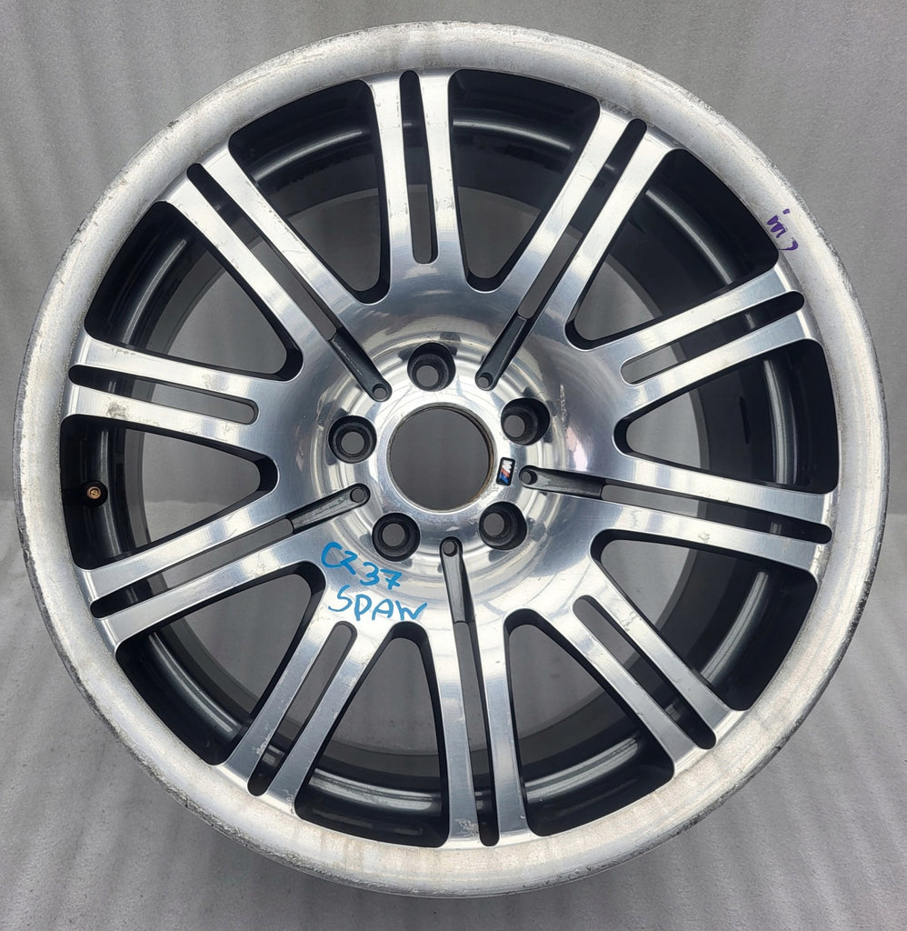 1x Alufelge 19 Zoll 9.5" 5x120 27ET Glanz Silber 2229660 BMW 3 E46 Rim Wheel FEL3727604354ix