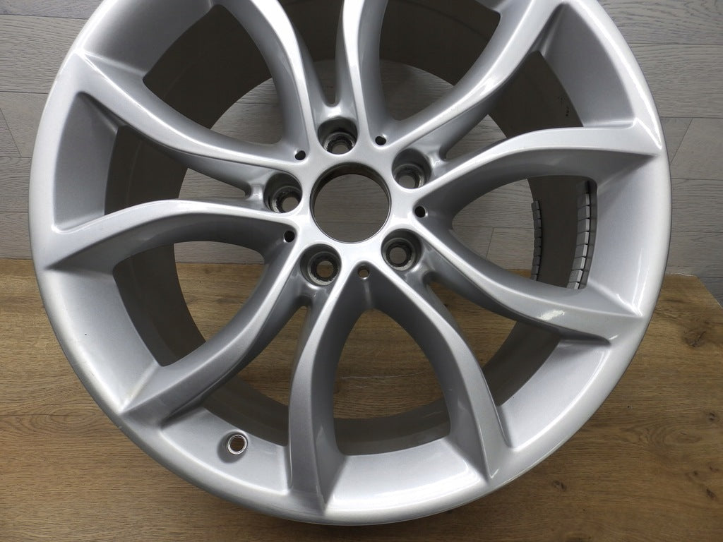 1x Alufelge 19 Zoll 9.0" 5x120 48ET Glanz Silber 872015 BMW X6 F16 Rim Wheel FEL4687120882pw