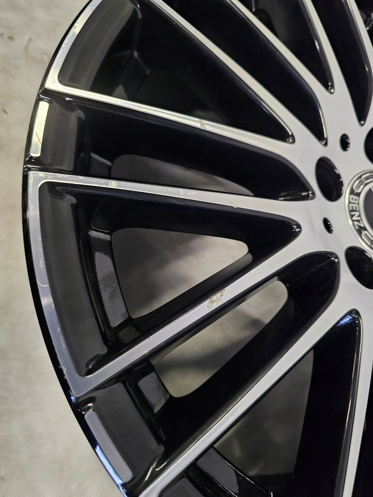 1x Alufelge 18 Zoll 7.5" 5x112 40ET Glanz Schwarz A2064014900 Mercedes-Benz W206 FEL4476328647ys