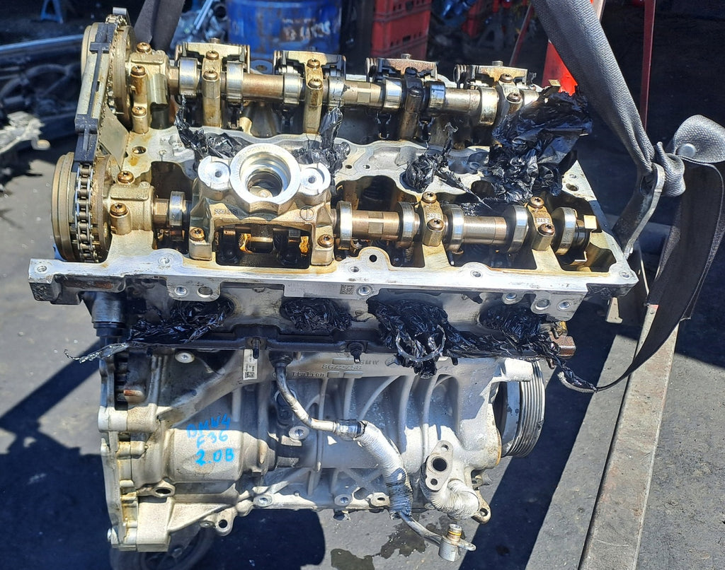 Motor BMW 4 F36 B48B20A 2.0 184PS 135kW 2017 Benzin Engine Unkomplett