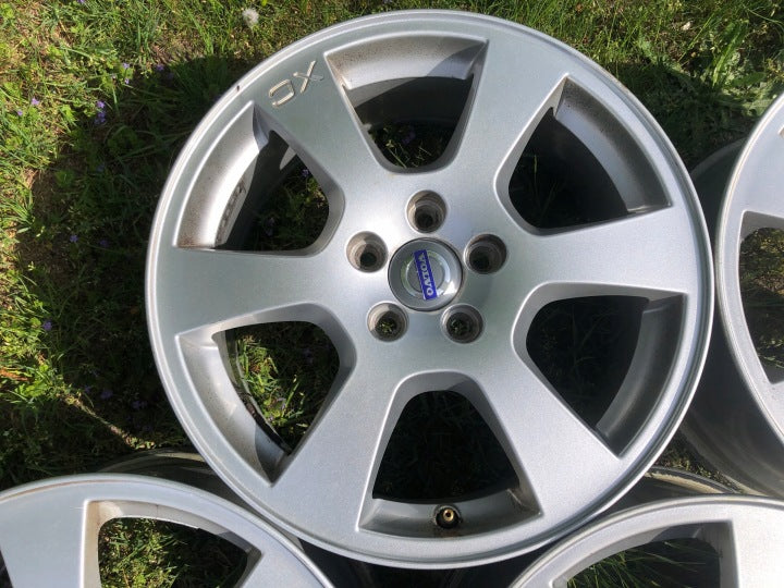 4x Alufelge 17 Zoll 7.5" 5x108 55ET Glanz Silber 30671480 Volvo Xc60 Rim Wheel FEL3567318708jc
