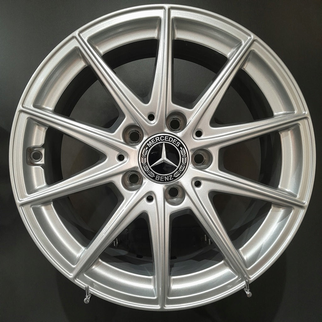 4x Alufelge 16 Zoll 6.5" 5x112 44ET Glanz Silber A1774011100 Mercedes-Benz W177 FEL3273641323qo