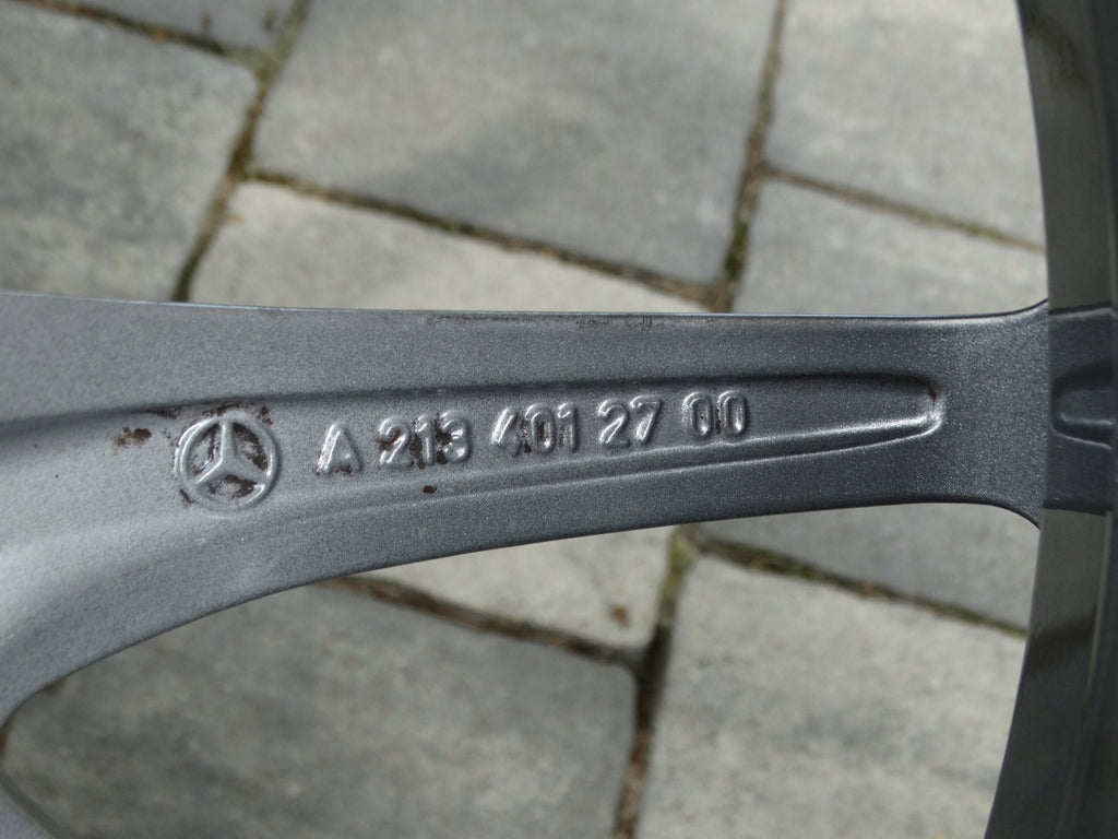 1x Alufelge 19 Zoll 10.0" 5x112 55ET A2134012700 Mercedes-Benz Amg Rim Wheel FEL7001184876gy