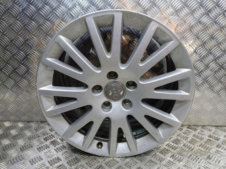 1x Alufelge 17 Zoll 7.5" 5x112 56ET Glanz Silber 8P0601025T Audi A3 Rim Wheel FEL5025130024dt