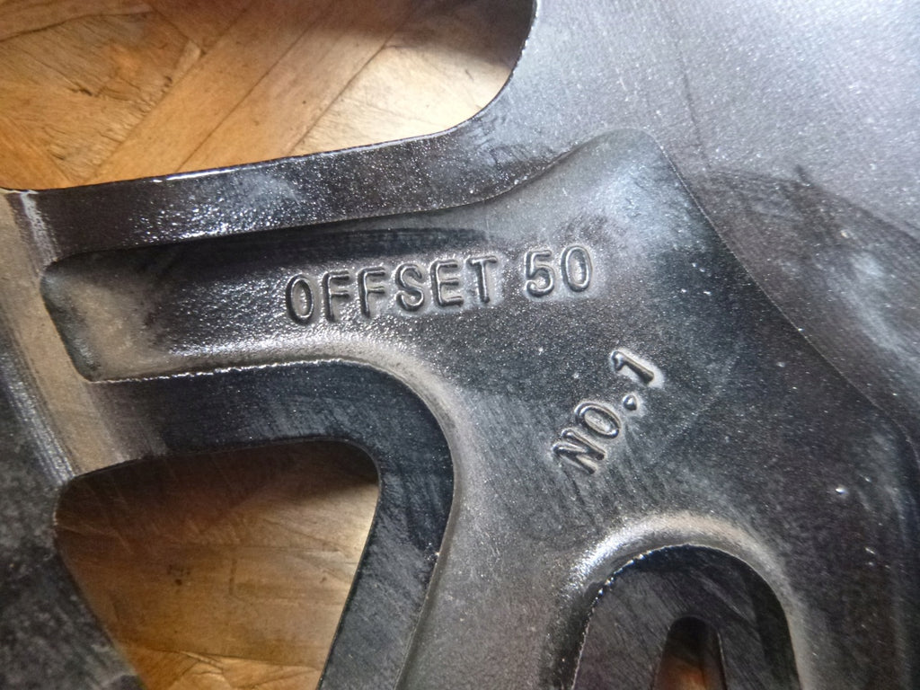 1x Alufelge 18 Zoll 7.5" 5x114.3 50ET Matt Graphit 52910-CM300 Hyundai I Mg FEL6624087063ti