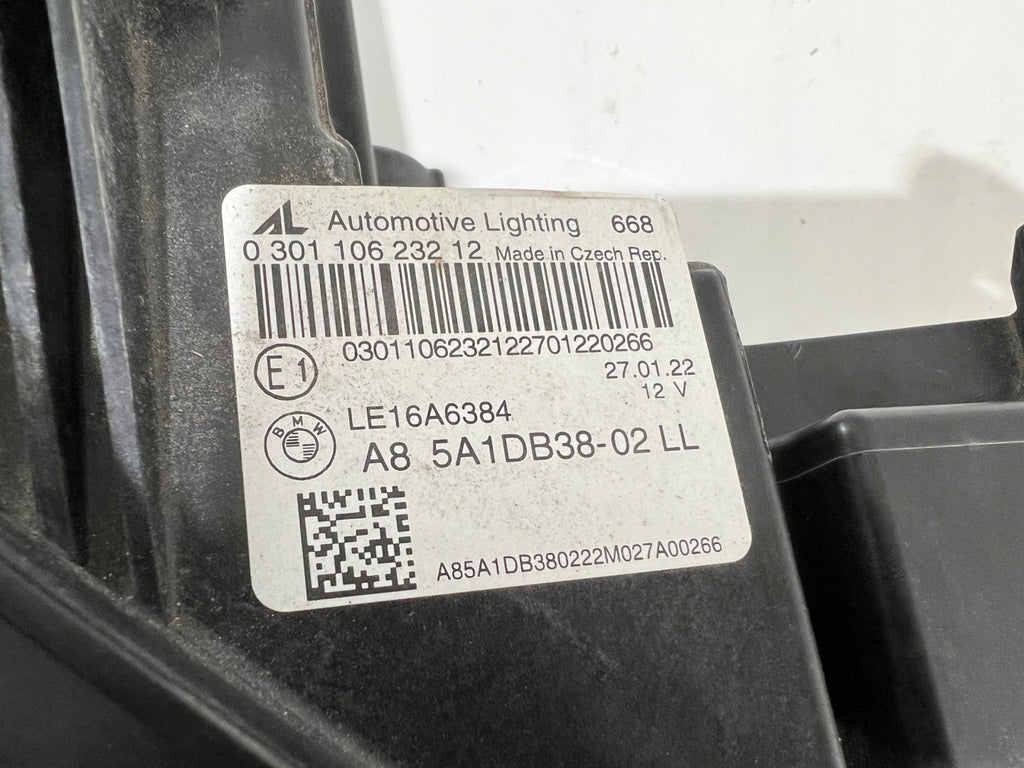Frontscheinwerfer BMW G20 5A1DB38 Rechts Scheinwerfer Headlight SCH7626532693wk