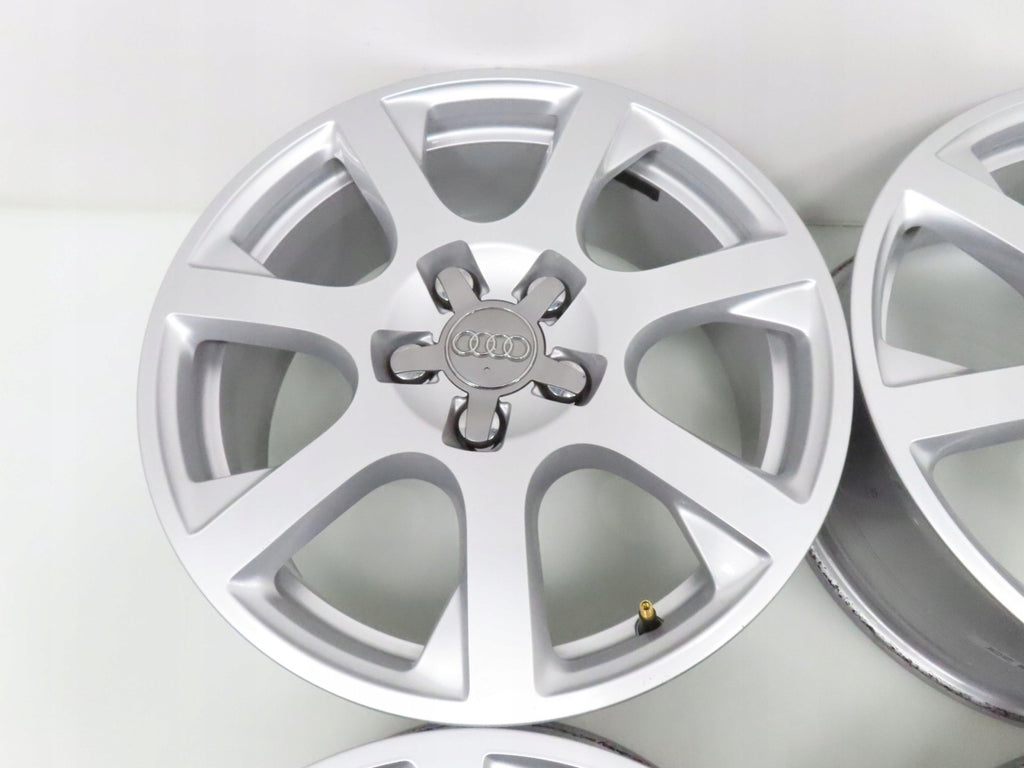 4x Alufelge 17 Zoll 7.0" 5x112 37ET Glanz Silber 8R0601025E Audi Q5 Q3 Rim Wheel FEL1875236057ej