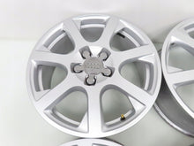 Laden Sie das Bild in den Galerie-Viewer, 4x Alufelge 17 Zoll 7.0" 5x112 37ET Glanz Silber 8R0601025E Audi Q5 Q3 Rim Wheel FEL1875236057ej