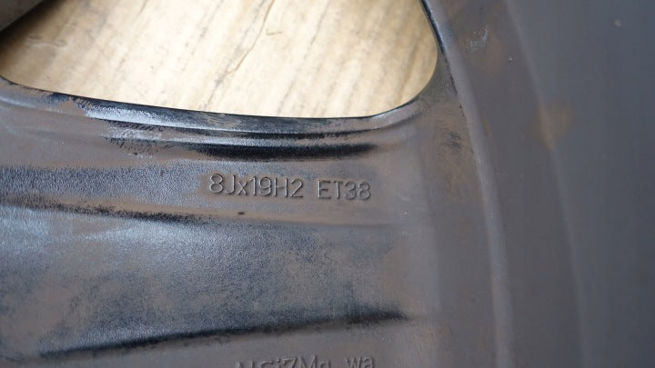1x Alufelge 19 Zoll 8.0" 5x112 38ET Glanz Schwarz A2534011600 Mercedes-Benz Glc FEL9764846900tx