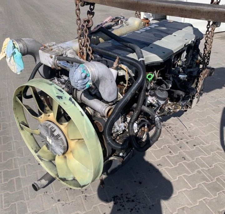 Motor Man D2066 LF01 430PS Diesel Engine Komplett MOT9802465126fa