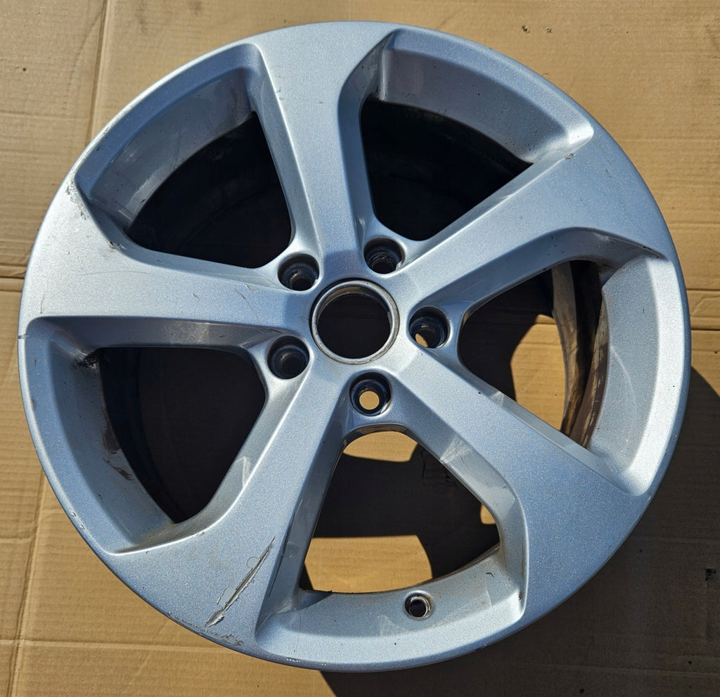 1x Alufelge 17 Zoll 7.5" 5x112 49ET Glanz Silber 5G0601025BG VW Golf VII I FEL6309157637ny