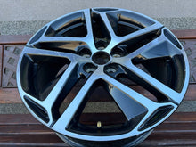 Load image into Gallery viewer, 1x Alufelge 18 Zoll 8.0" 5x108 48ET Glanz Schwarz 9677989877 Peugeot 308 Ii FEL9634440956vo