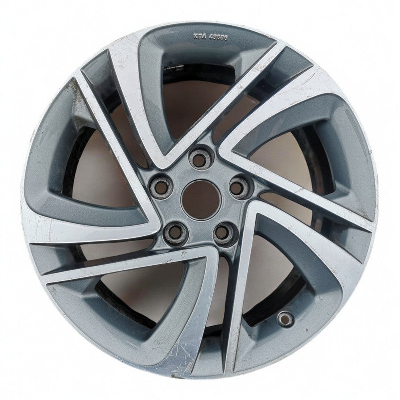 1x Alufelge 17 Zoll 7.0" 5x114.3 40ET Glanz Graphit KBA49686 Mg Kadjar Rim Wheel