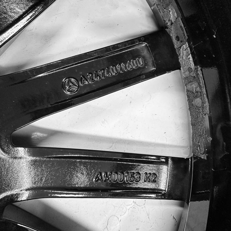1x Alufelge 20 Zoll 8.0" 5x112 48ET Glanz Schwarz A2474011600 Mercedes-Benz FEL8552712958xc