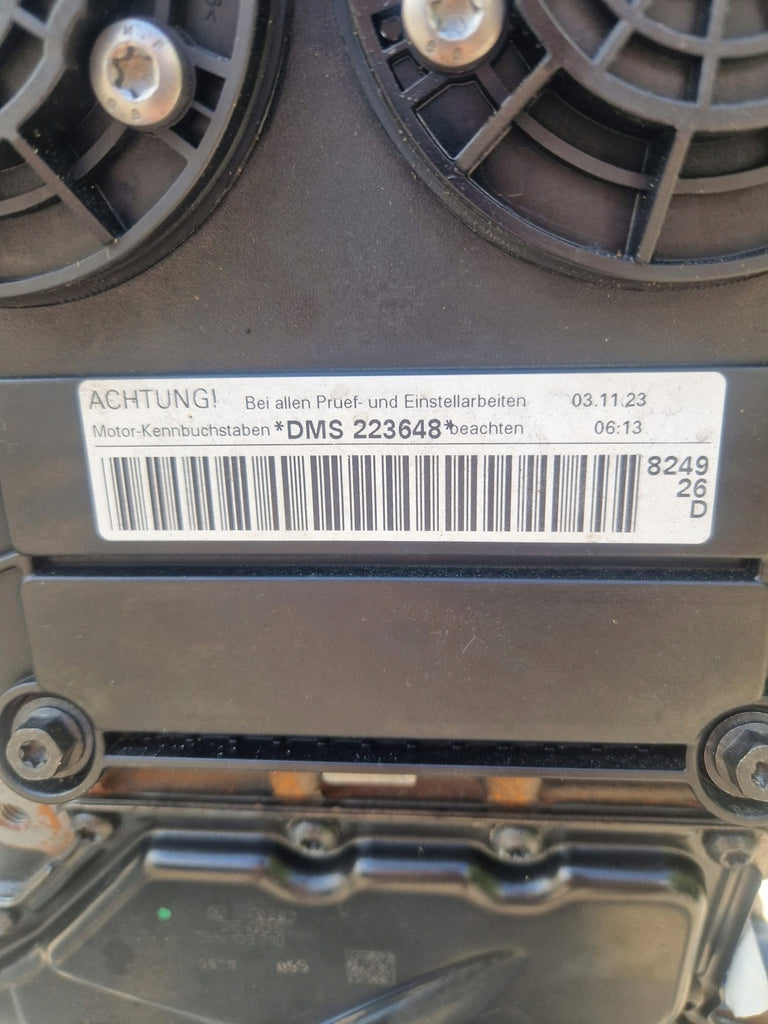 Motor Audi A4 B9 DMSA 2.0 TFSI 204PS 150kW 2023 Benzin Engine Unkomplett