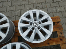 Load image into Gallery viewer, 4x Alufelge 16 Zoll 6.5" 5x120 51ET Glanz Silber 7E0601025N VW T6 T5 Rim Wheel FEL8615846453gi