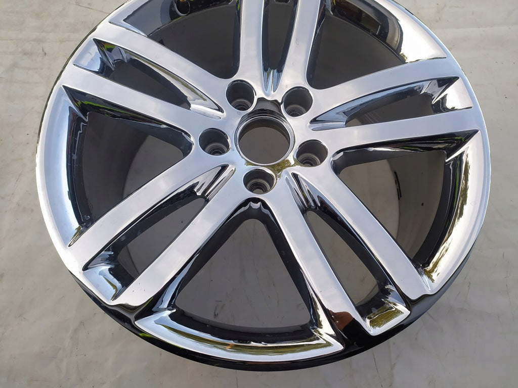 1x Alufelge 20 Zoll 9.0" 5x130 60ET Glanz Silber 4L0601025Q Audi Q7 Rim Wheel FEL3396138134la