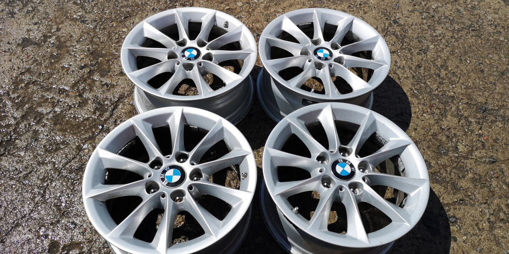 1x Alufelge 16 Zoll 7.0" 5x120 40ET Glanz Silber 6796200 BMW 1 F20 Rim Wheel FEL3228513593sq