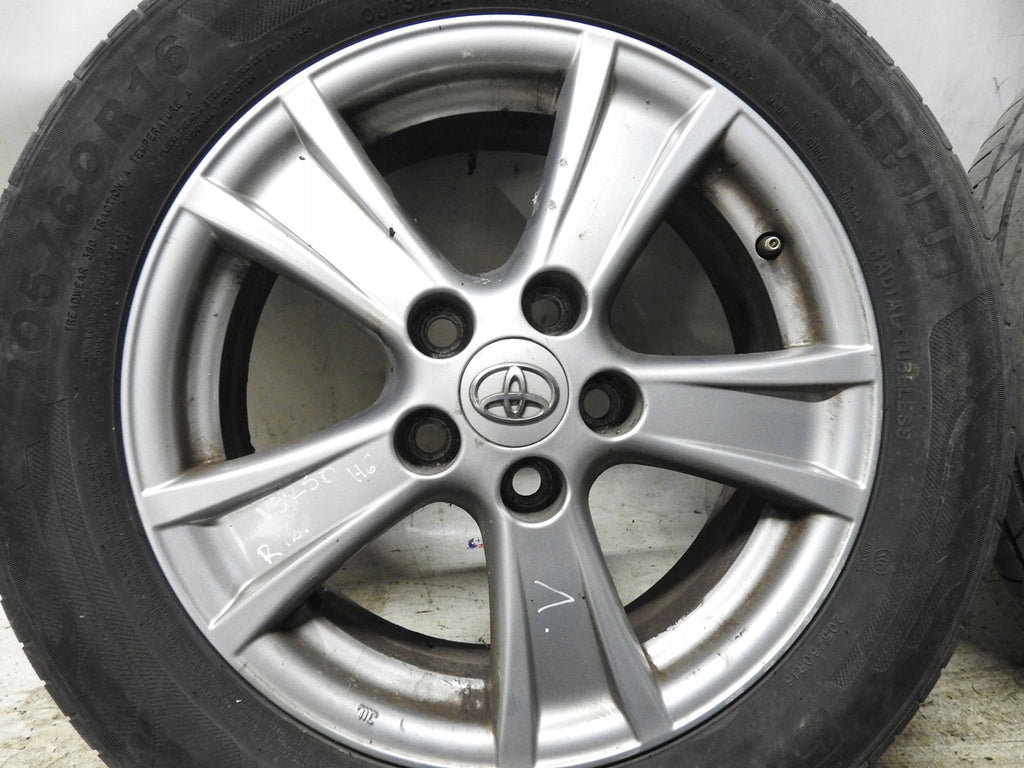 4x Alufelge 16 Zoll 6.5" 5x114.3 425110F120 Toyota Verso Rim Wheel FEL8500380770vv