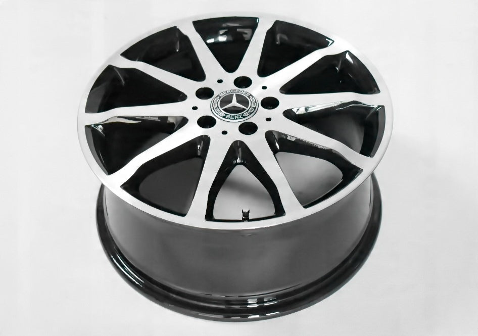 4x Alufelge 18 Zoll 8.0" 5x112 67ET Glanz Silber A2514011102 Mercedes-Benz W251