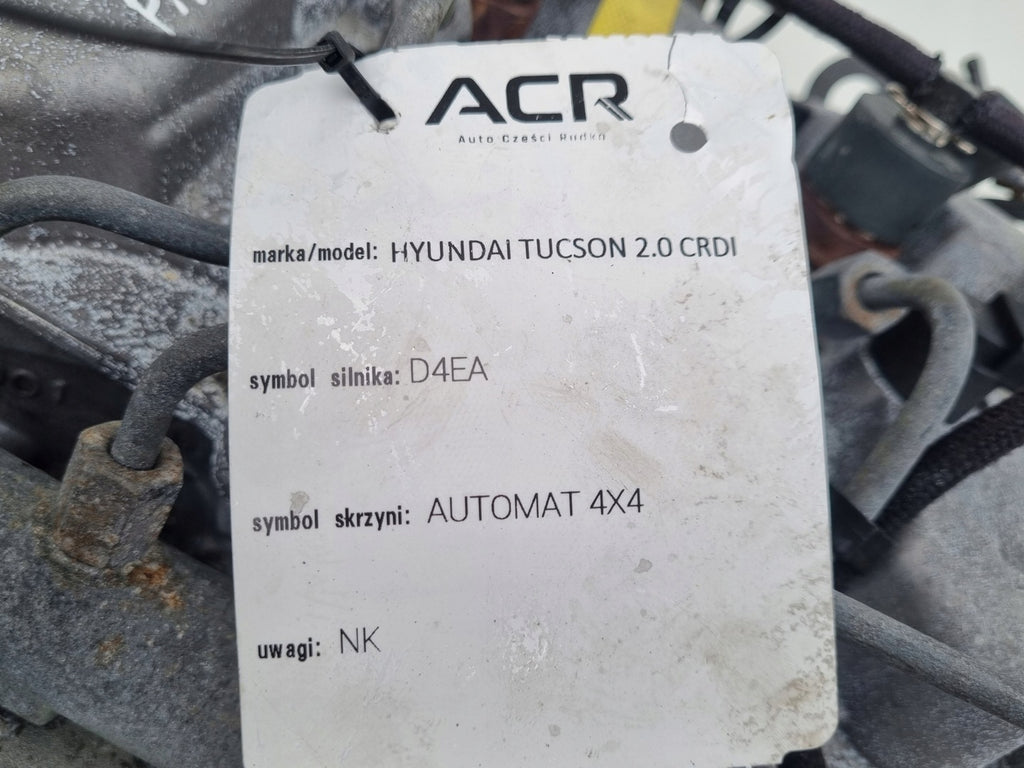Motor Hyundai Tucson D4EA 2.0 CRDI 125PS 83kW 153TKm 2004 Diesel Engine Komplett