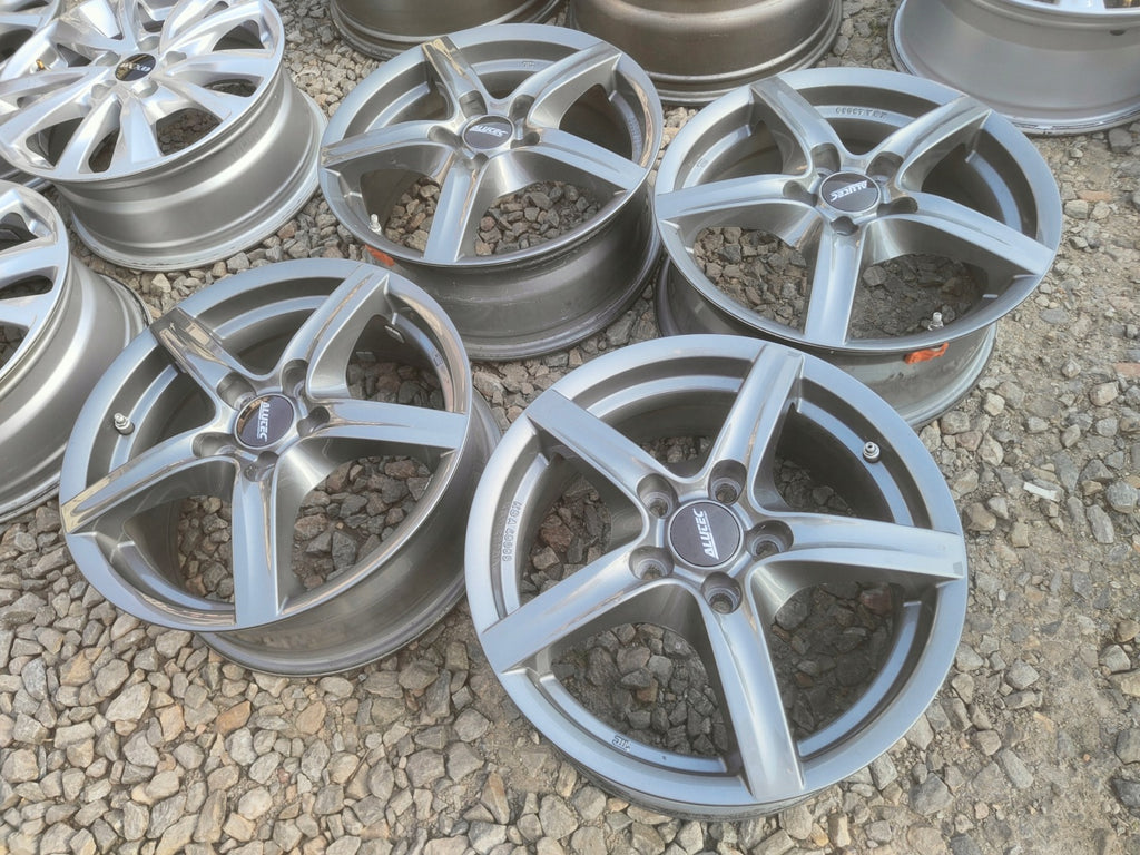 4x Alufelge 16 Zoll 6.5" 5x114.3 50ET Glanz Silber KBA48069 Mazda Z 4 Rim Wheel FEL1346323575mu