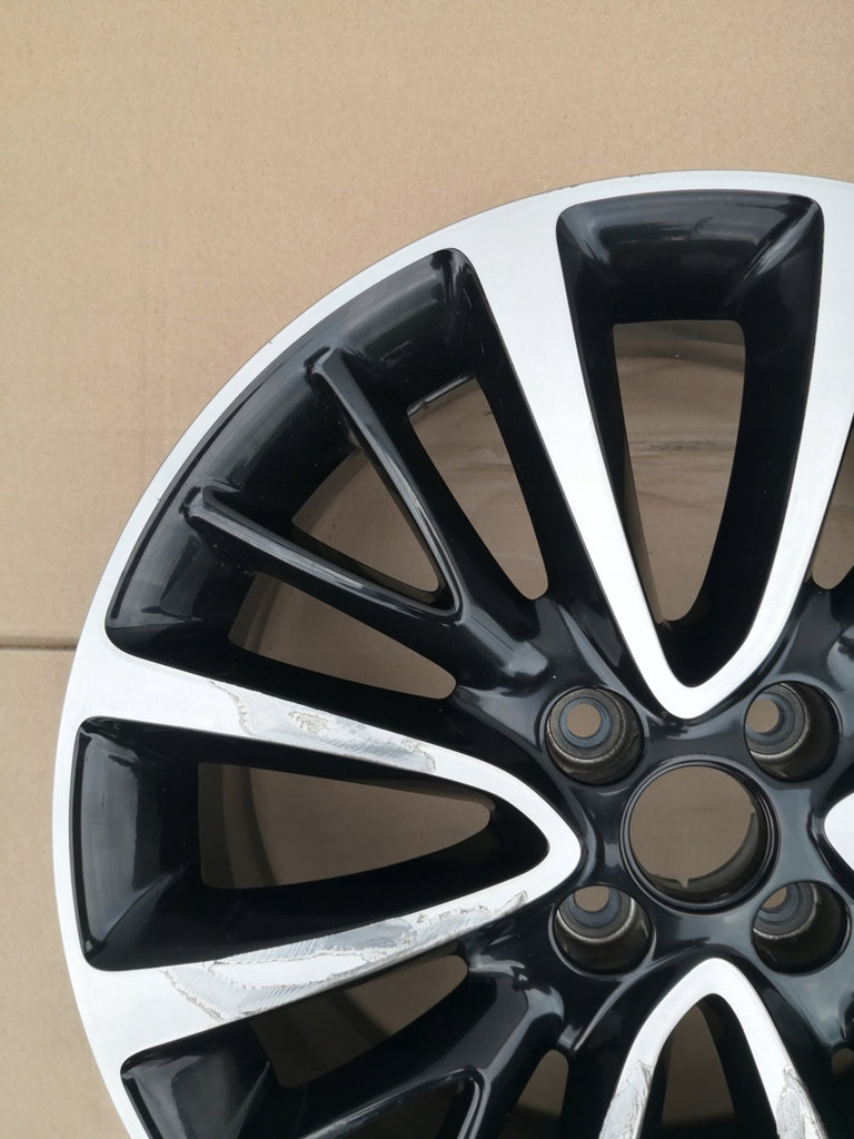 1x Alufelge 17 Zoll 7.0" 4x100 44ET Glanz Schwarz AA3P13402972 Opel Corsa E FEL6072083961op