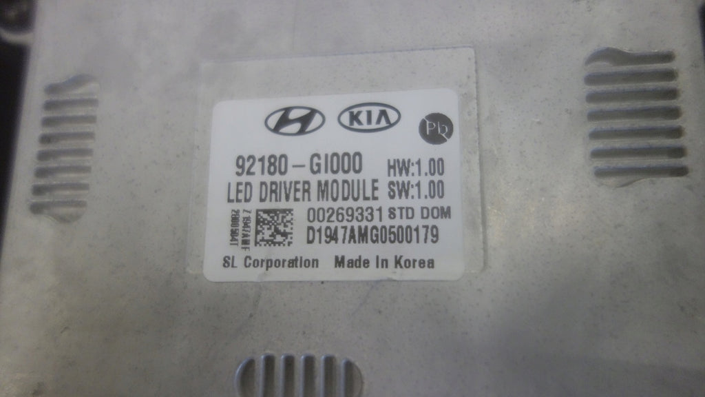 Frontscheinwerfer Hyundai Ioniq 92180-GI000 Rechts Scheinwerfer Headlight SCH3180998709sv
