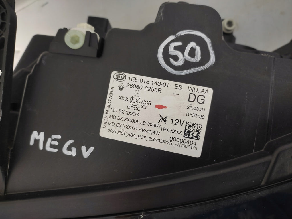 Frontscheinwerfer Renault Megane E-Tech 260606256R Full LED Rechts oder Links SCH4009176857bg