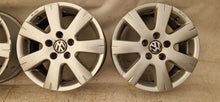 Laden Sie das Bild in den Galerie-Viewer, 1x Alufelge 16 Zoll 6.0&quot; 5x112 50ET Silber 1T4071496666 VW Touran Rim Wheel