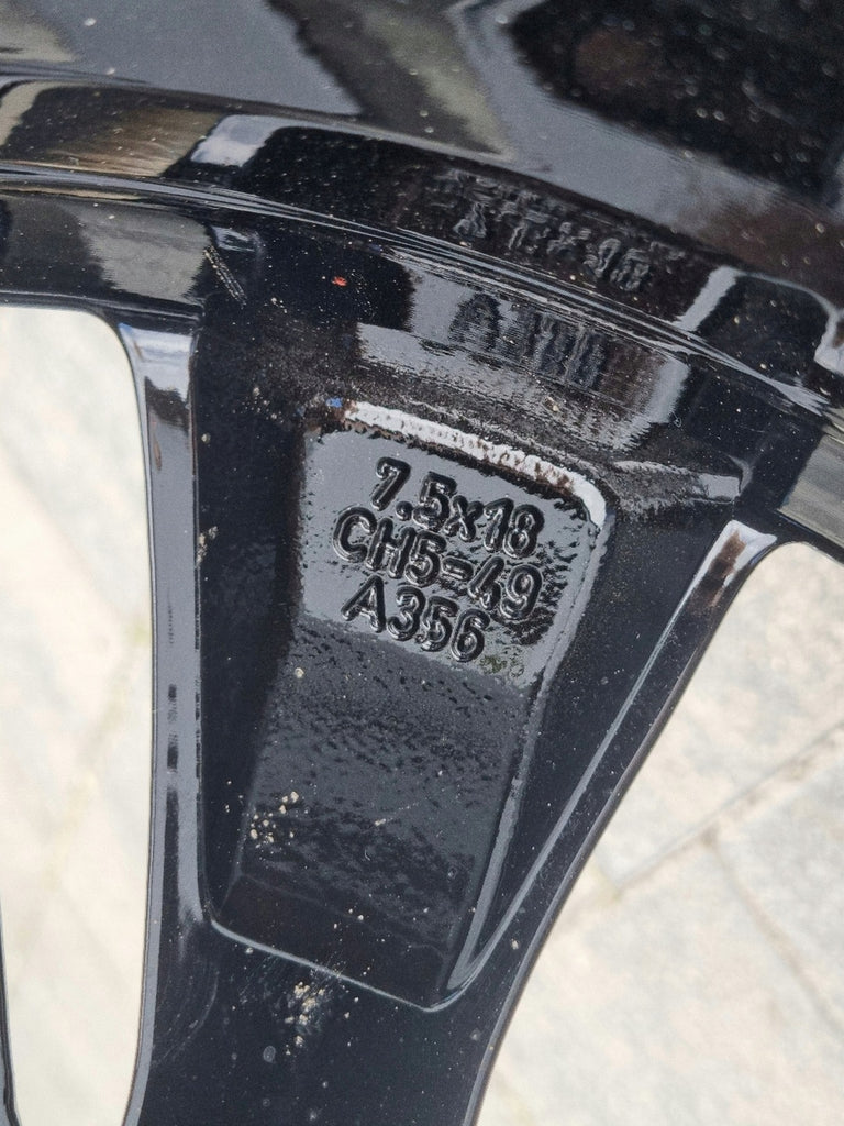 1x Alufelge 18 Zoll 7.5" 5x108 CH5-49A356 Opel Rim Wheel