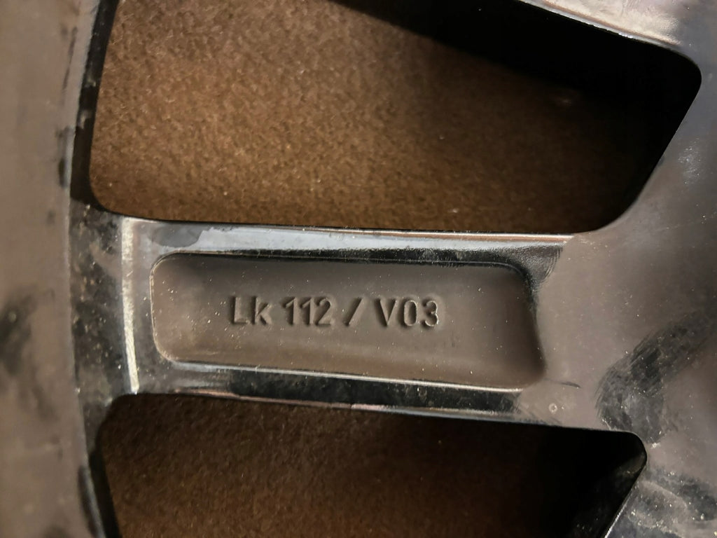 1x Alufelge 18 Zoll 7.5" 5x112 46ET KBA54109 Audi Rim Wheel