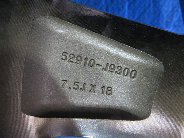 1x Alufelge 18 Zoll 7.5" 5x114.3 52ET 52910-J9300 Hyundai Kona Rim Wheel