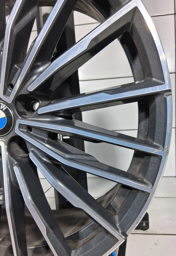 1x Alufelge 20 Zoll 8.0" 5x112 26ET Glanz Graphit 8072025 BMW G14 G15 Rim Wheel FEL2269742827tj