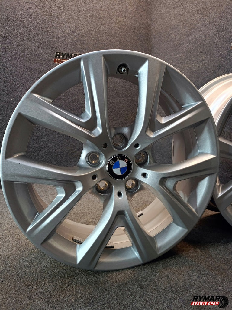 4x Alufelge 17 Zoll 6.5" 5x112 39ET Glanz Silber 6856076 Bmw Rim Wheel FEL2382181428hp