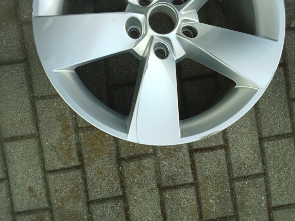 1x Alufelge 17 Zoll 7.0" 5x112 45ET Glanz Silber 57A601025F Skoda I Rim Wheel FEL7020346484vi