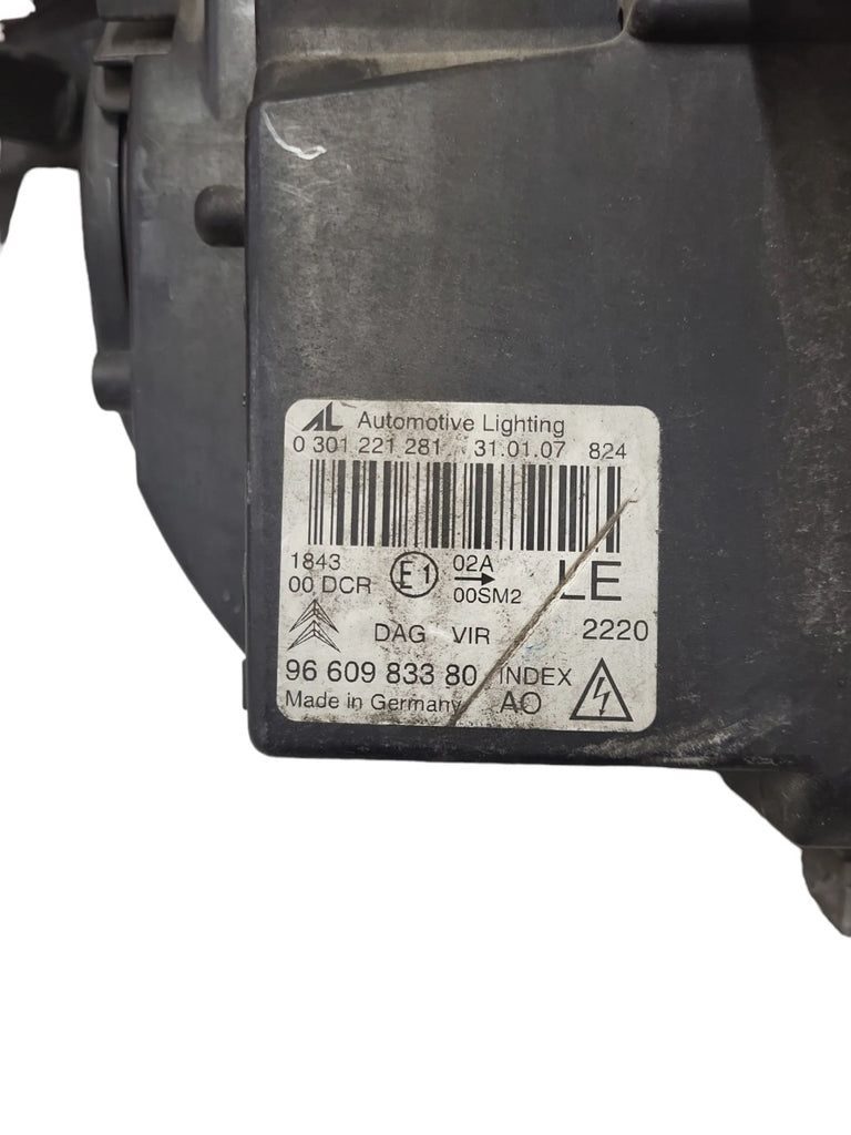 Frontscheinwerfer Citroën C6 9660983380 Rechts Scheinwerfer Headlight SCH1463456506yo