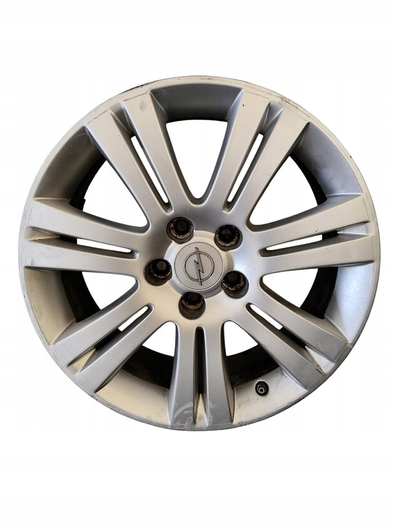 1x Alufelge 17 Zoll 7.0" 5x110 Glanz Silber Opel Astra H Zafira B Vectra C FEL9306318005al