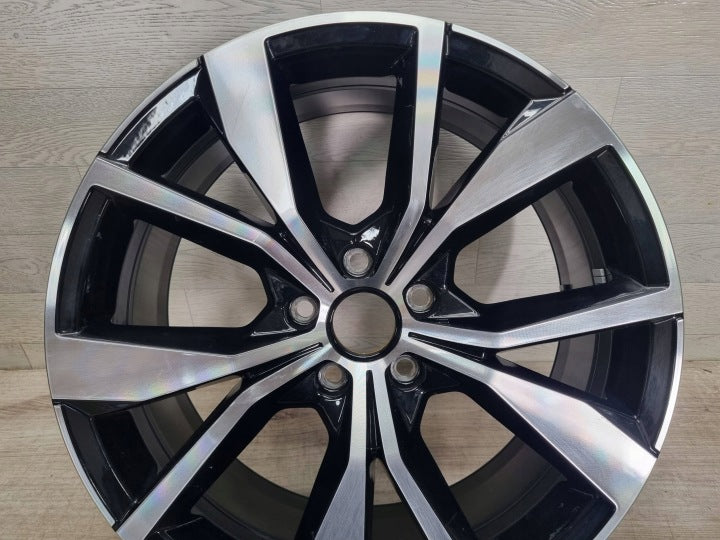 1x Alufelge 19 Zoll 8.0" 5x112 47ET Glanz Schwarz 2GA601025AK VW T-Roc Rim Wheel FEL9117612485hq