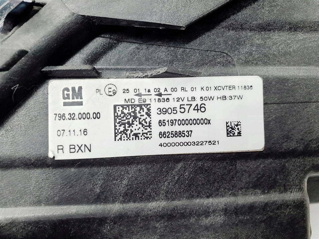 Frontscheinwerfer Opel Astra 39055746 Full LED Rechts Scheinwerfer Headlight SCH3538808019xo