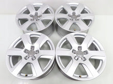 Laden Sie das Bild in den Galerie-Viewer, 4x Alufelge 17 Zoll 7.5" 5x112 37ET Glanz Silber 4G0601025L Audi A6 C7 Rim Wheel FEL3169351912dl