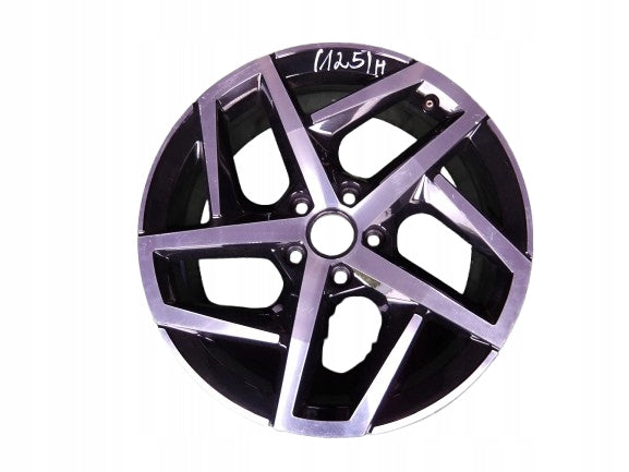 1x Alufelge 18 Zoll 7.5" 5x112 51ET Schwarz 5H0601025G VW Golf Viii Rim Wheel FEL6919606769mk