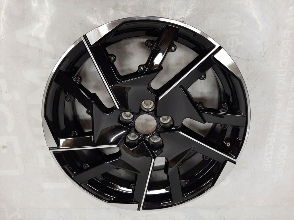 1x Alufelge 19 Zoll 7.0" 5x108 41ET Glanz Schwarz 9839945680 Peugeot Rim Wheel FEL4795386293az