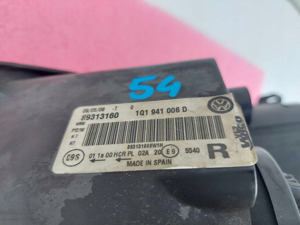 Frontscheinwerfer VW Eos 1Q1941006D LED Rechts Scheinwerfer Headlight SCH1471178055eg