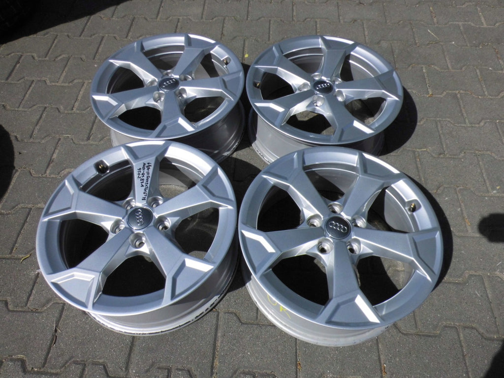 4x Alufelge 17 Zoll 6.5" 5x112 Glanz 83A601025AM Audi Q3 Rim Wheel FEL6547453804gt