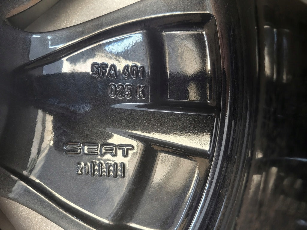 1x Alufelge 18 Zoll 7.5" 5x112 46ET Glanz Grau 5FA601025K Cupra Leon Mg FEL5578397946px