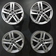 Laden Sie das Bild in den Galerie-Viewer, 4x Alufelge 17 Zoll 7.0" 5x112 42ET Glanz Silber 8W0601025P Audi A4 B8 Rim Wheel FEL7798007072br